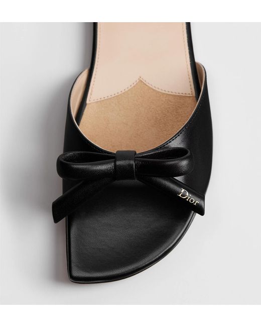 Dior Multicolor Bow Slide