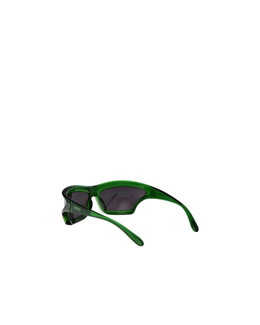 Loewe Green Irregular X Paula's Ibiza Irregular Frame Sunglasses for men