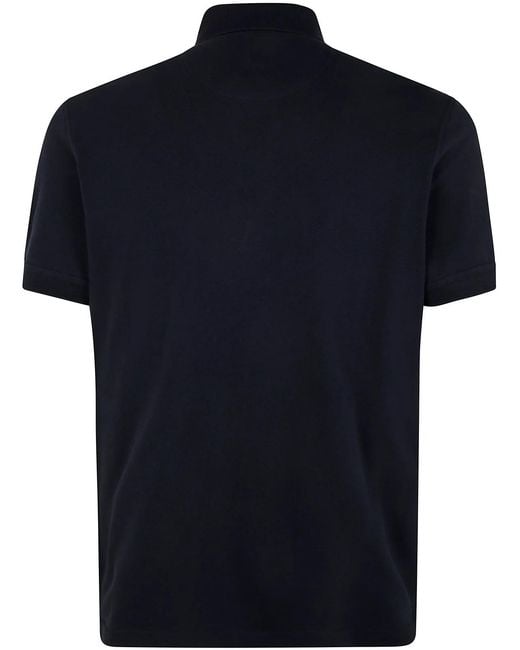 Barbour Black Checkered Polo Shirt