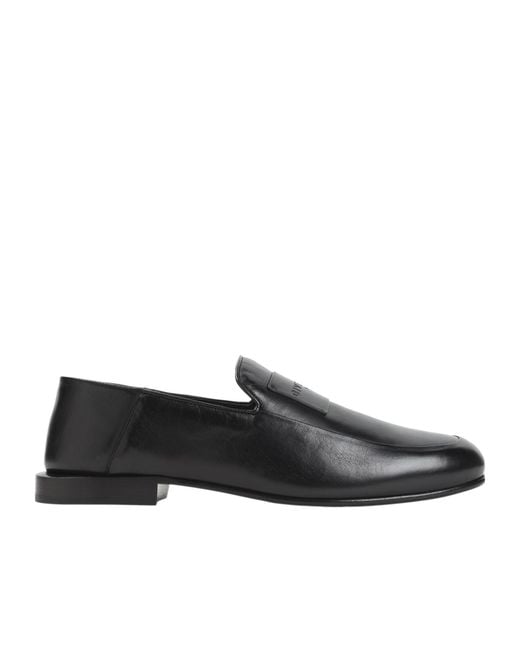 Givenchy Black Logo Label Loafers for men