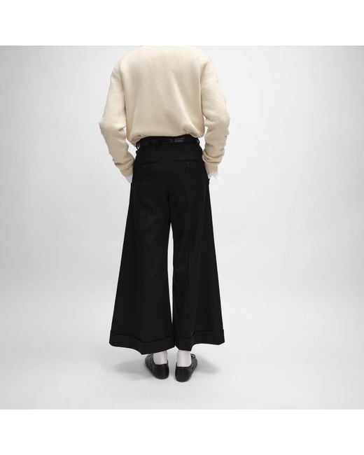 Céline Black Dock Trousers for men