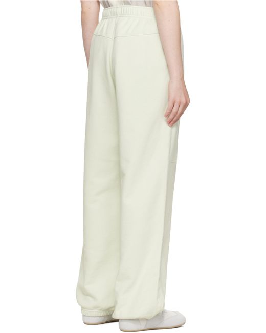 MM6 by Maison Margiela White Numbers-Motif Track Pants