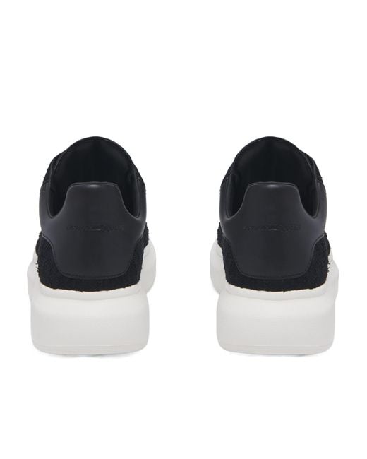 McQueen Blue Leather Oversized Sneakers for men
