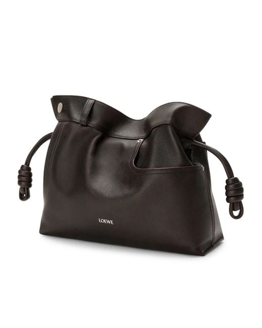 Loewe Black Panta Medium Shoulder Bag