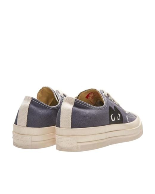 COMME DES GARÇONS PLAY Natural Strap-Up Casual Sneakers