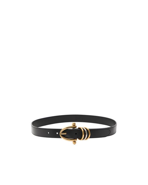 Chloé White The Chloé Bracelet Leather Belt