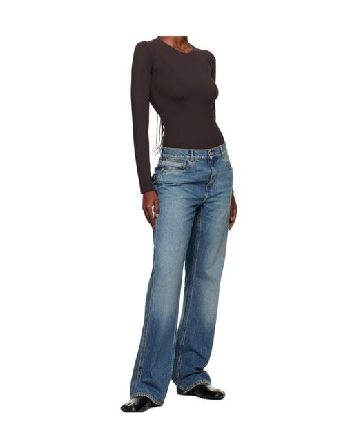 Coperni Blue Logo-Detail Jeans