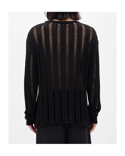 Ann Demeulemeester Black Danial Sweater for men