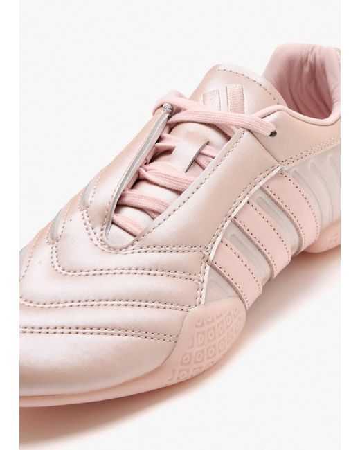 Adidas Originals Pink Taekwondo Mei Low-Top Sneakers