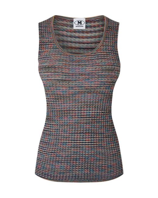 Missoni Gray Costina Top