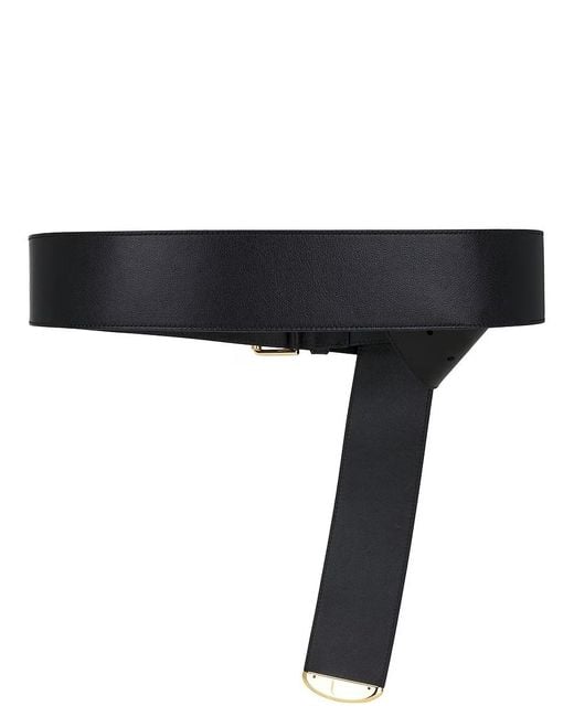 Givenchy Black Voyou Large Belt