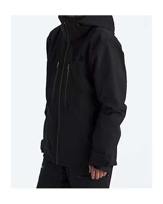The North Face Black Zip-Up High Neck Chakal Jacket for men
