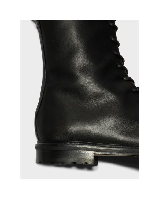 Aeyde Black Tate Boot Ankle Heeled Boots