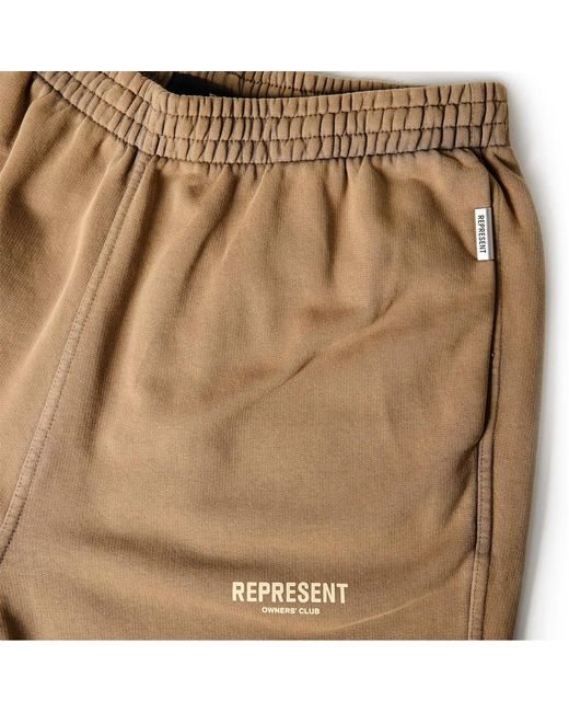 Represent Natural Logo Track Pants for men