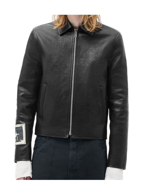 Ann Demeulemeester Black Sandor Jacket for men