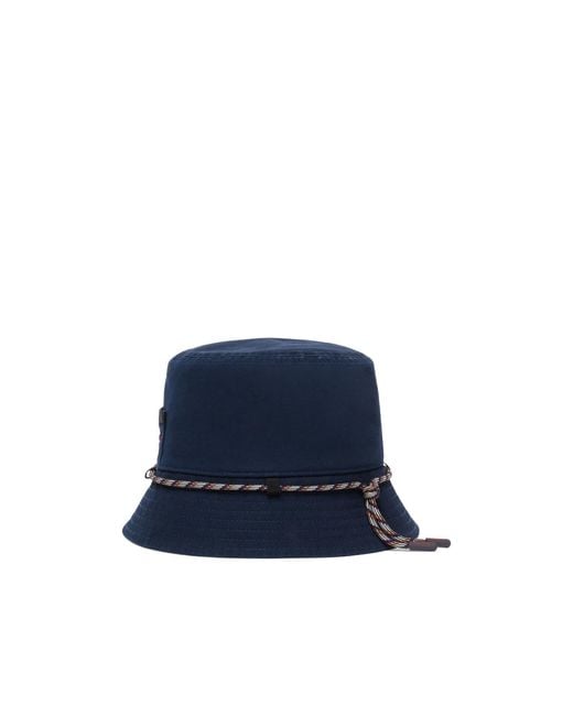 Weekend by Maxmara Blue Logo Fisherman's Hat