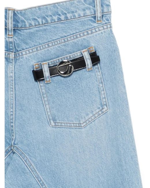Coperni Blue Belt Loop Jeans