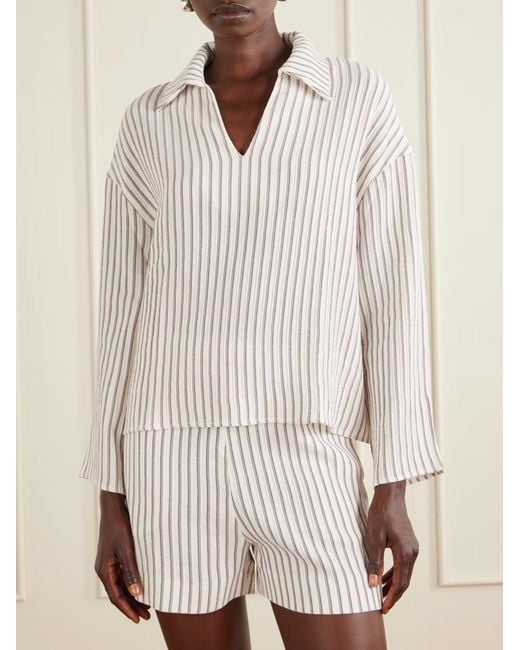 TOVE White Long-Sleeved Shirt