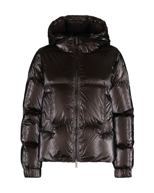 K-Way Black Lil Soft Touch Marmotta Short Jacket