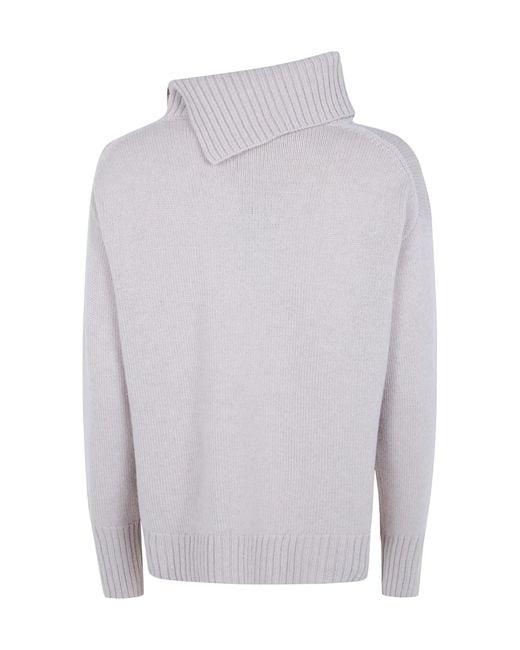 Anneclaire Gray Turtle Neck Sweater