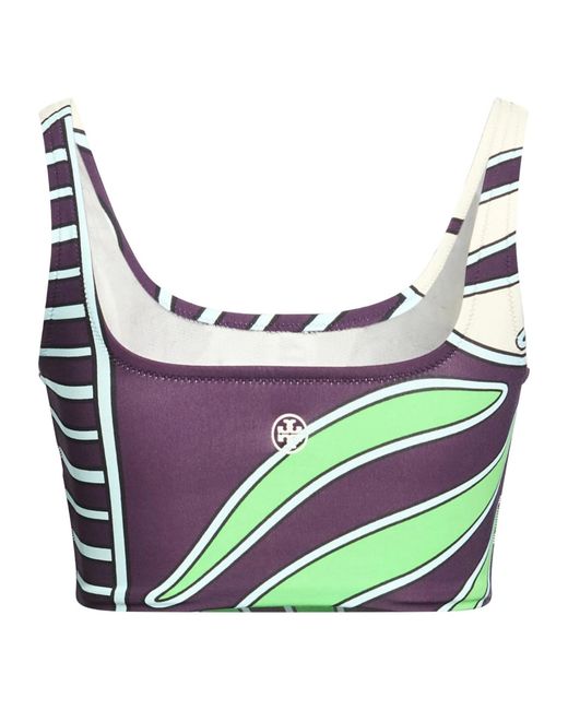 Tory Burch Blue Multicolour Tops