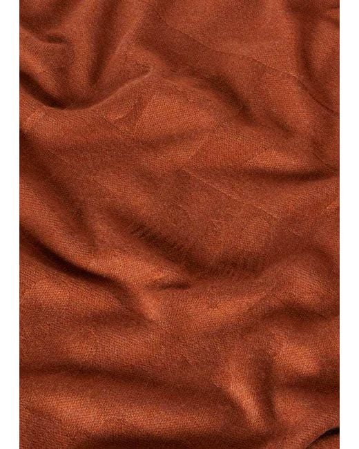 Loro Piana Brown Crest Plaid for men