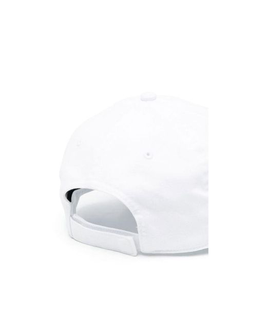 Canada Goose White Embroidered-Logo Cotton Baseball Cap