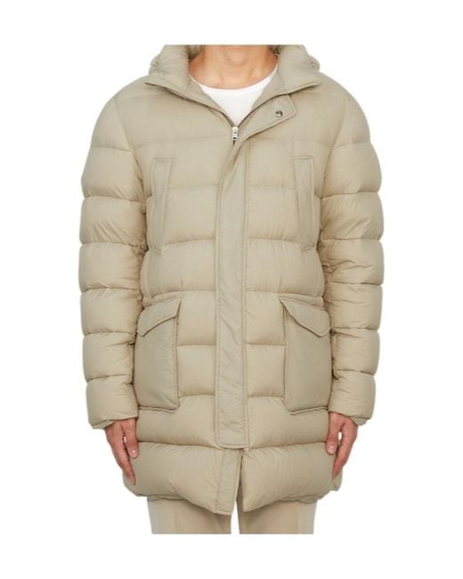 Herno Natural Long-Sleeved Down Jacket for men