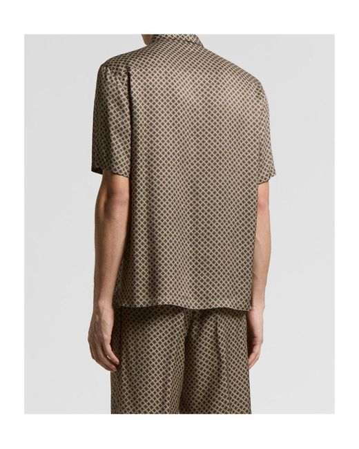 Peserico Brown Sports Shirt for men