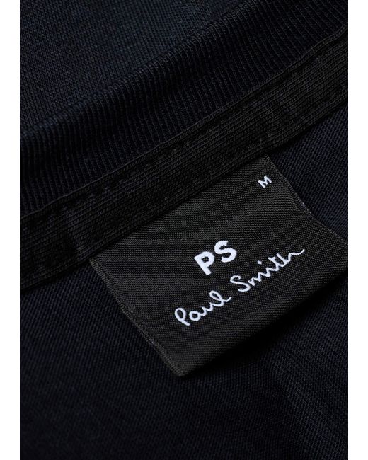 Paul Smith Blue Ps Paul Smith Graphic Print T-Shirt for men
