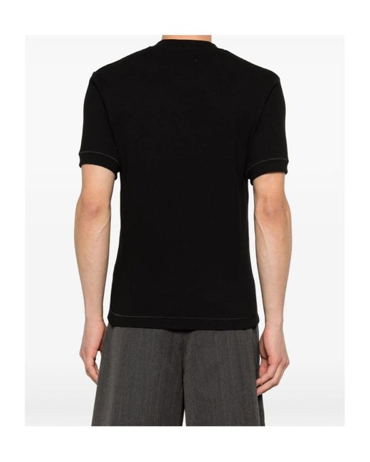 Magliano Black Crew Neck T-Shirt for men