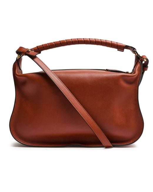 Chloé Brown Marcie Shoulder Bag