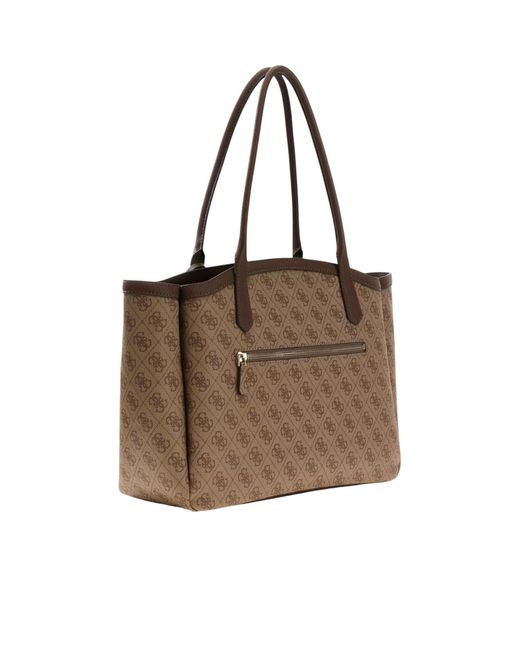 Guess Brown Double-Handle Handbag