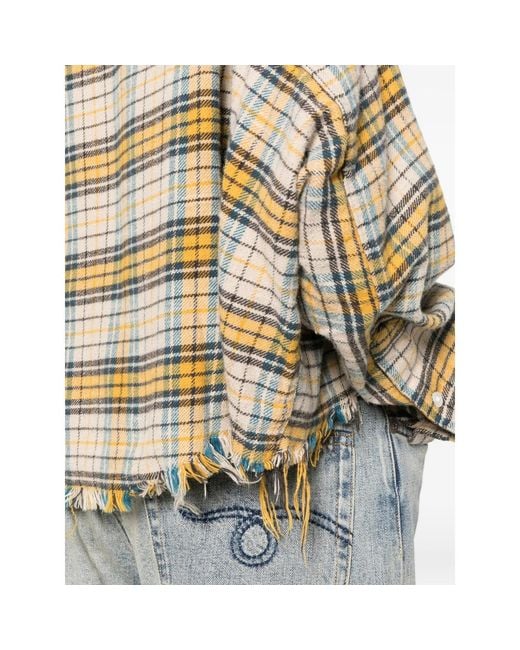 R13 Metallic Long Sleeve Shirt