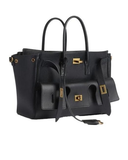 Balenciaga Black Bel Air Small Tote Bag