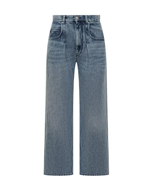 Isabel Marant Blue Belt Loop Jeans