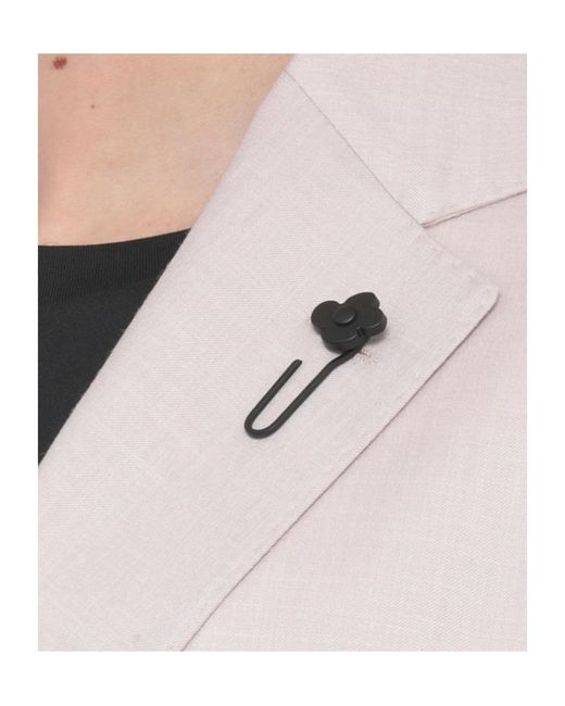 Lardini Gray Single-Breasted Blazer for men