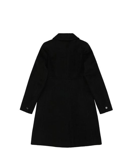 Weekend by Maxmara Black Single-Breasted Coat