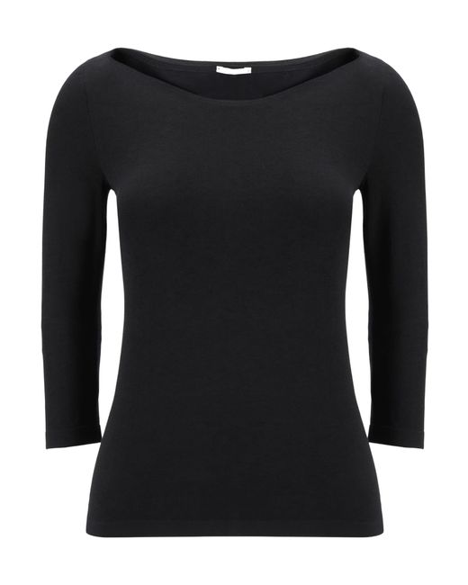 Wolford Black Long-Sleeved T-Shirt