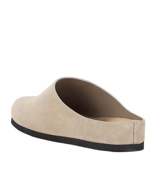 Common Projects White Slip-On Suede Clogs for men
