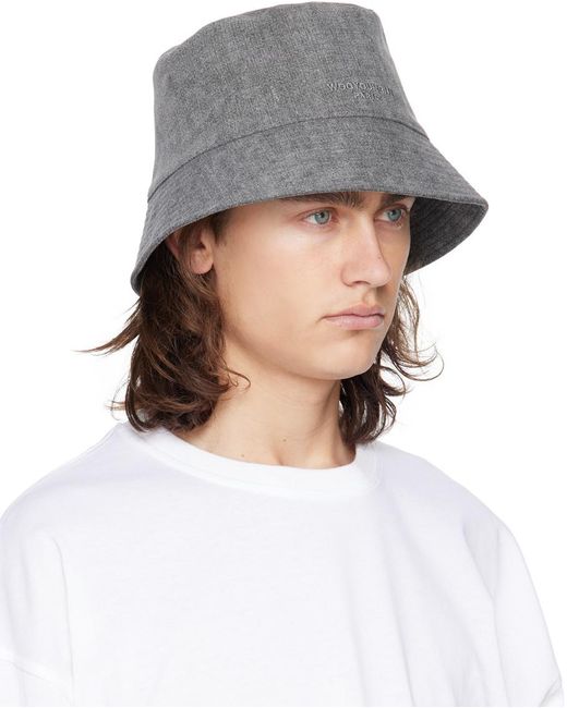 Wooyoungmi White Fisherman Hat for men