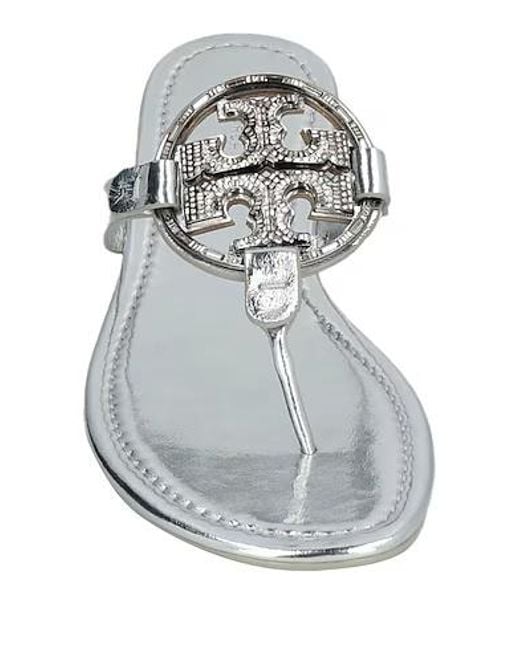 Tory Burch White Flip-Flops