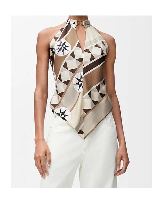Loewe Metallic Halterneck Top