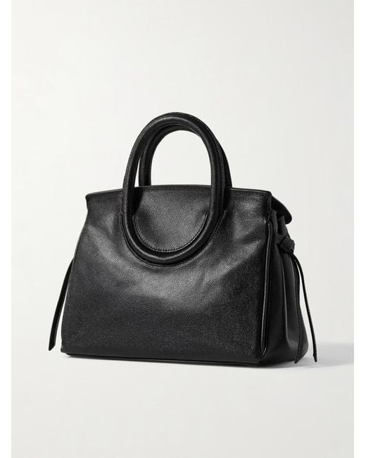 Staud Black Double Handle Shoulder Bag
