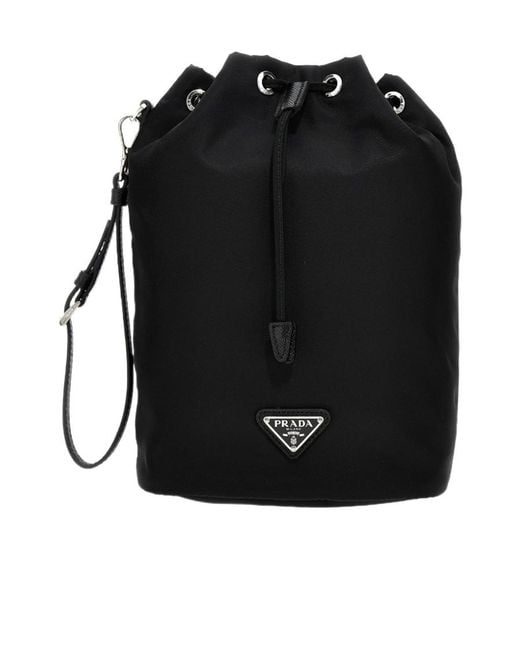 Prada Black Re-Nylon Pouch