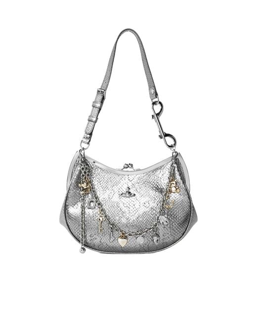 Vivienne Westwood White Small Shoulder Bag for men