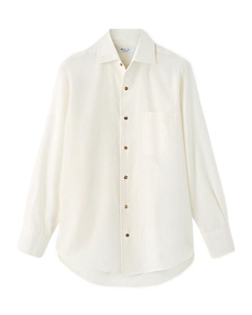 Loro Piana White Andre Shirt