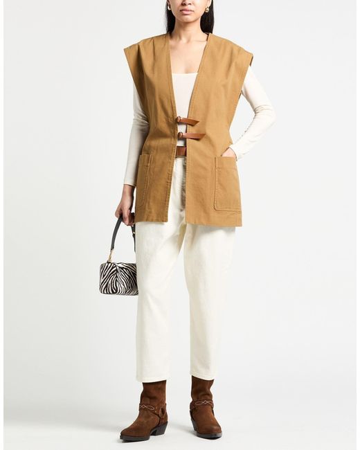 Isabel Marant Brown Plain Colour Gilet