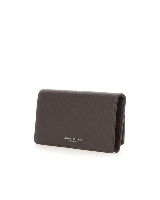 Gianni Chiarini Brown Grain Continental Wallet