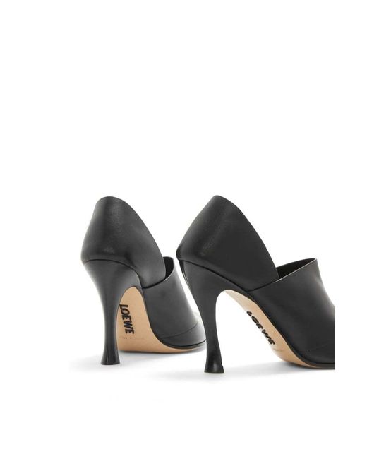 Loewe Black Comic Pointed-Toe Pumps